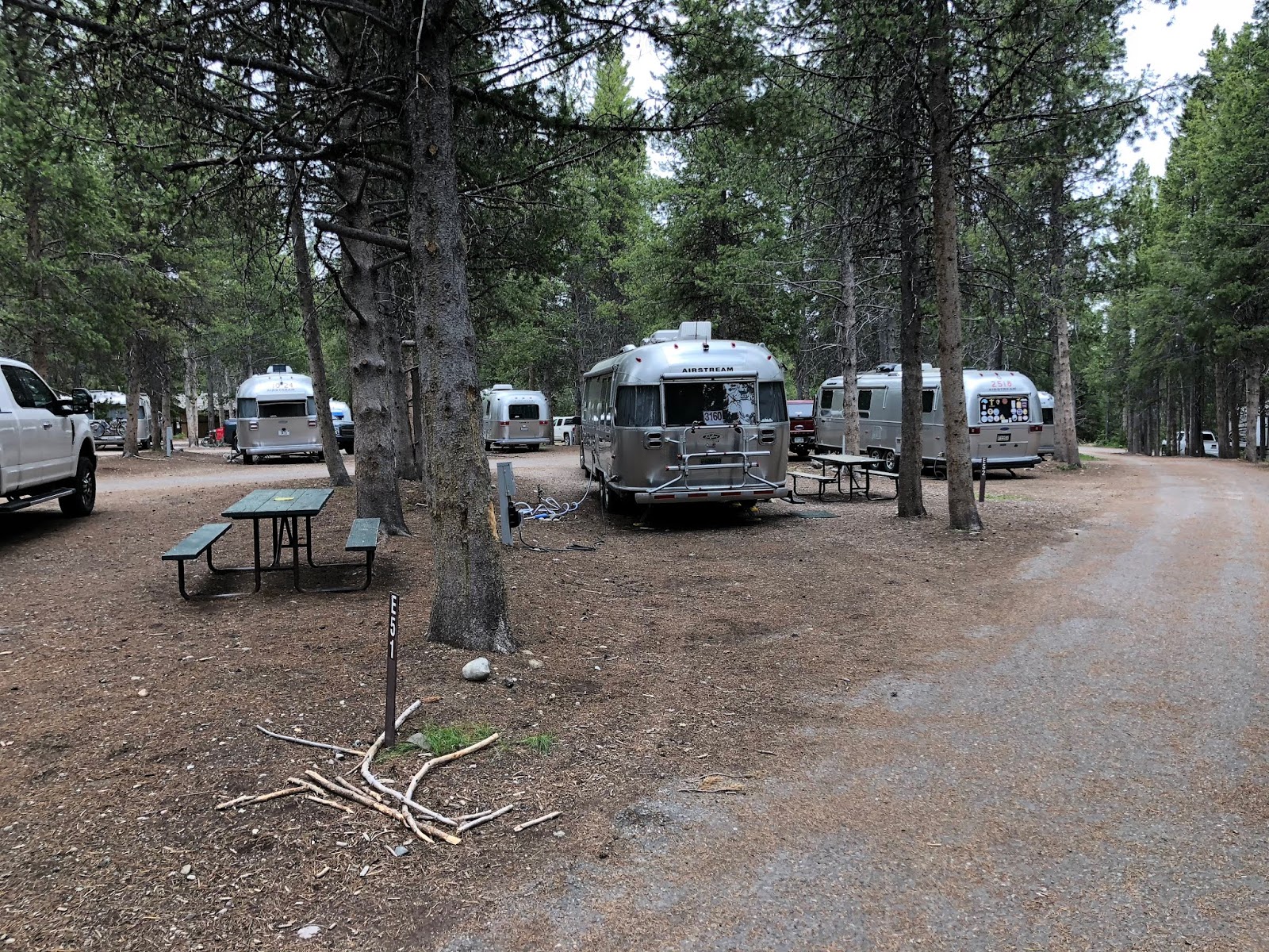 Cozy Rosie Colter Bay RV Campground at Grand Teton National Park