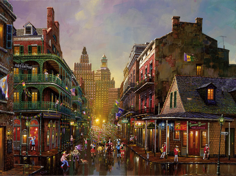 Mr. Cogito On a Tour of New Orleans During Mardi Gras